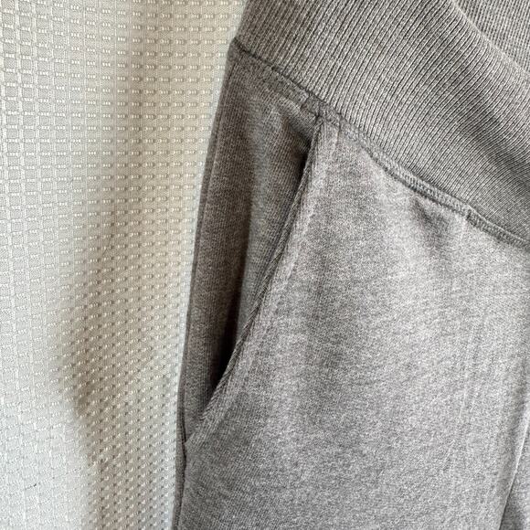 NWT US Polo Assn Womens Sz M Charcoal French Terry Sweatpants Slash Pockets - Picture 6 of 13